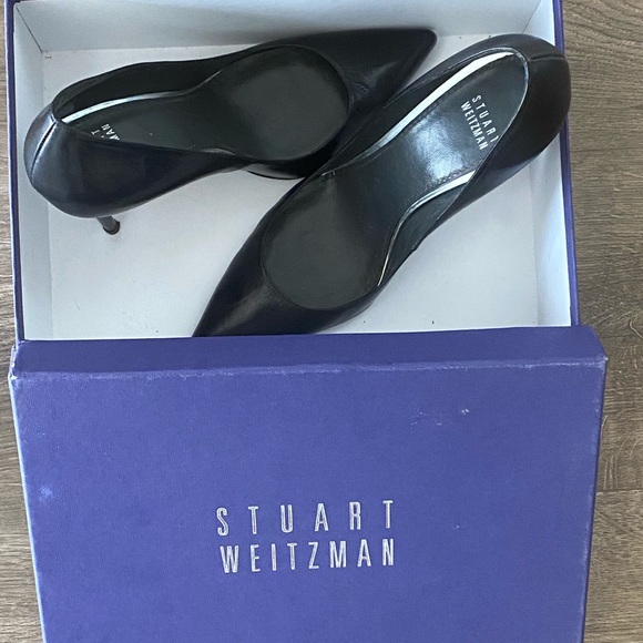 Stuart Weitzman Nouveau Adobe Aniline Pumps in US9 - Picture 4 of 8